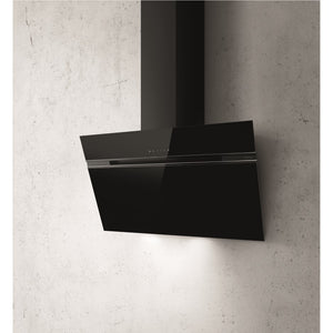 Elica ASCENT-BLK-80 80cm Angled Chimney Cooker Hood