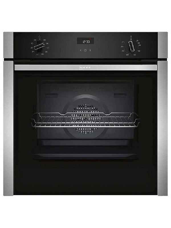 Neff B3ACE4HN0B Slide and Hide Built In Electric Single Oven