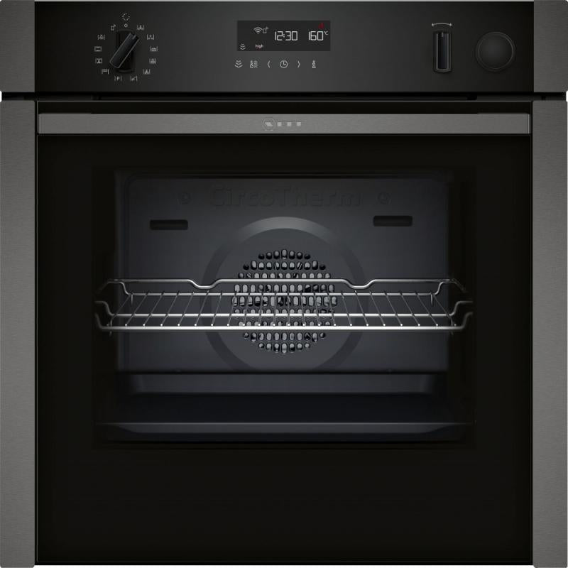Neff B3AVH4HG0B Slide and Hide Built In Single Oven