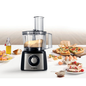 Bosch MCM3501MGB MultiTalent 3 Compact Food Processor
