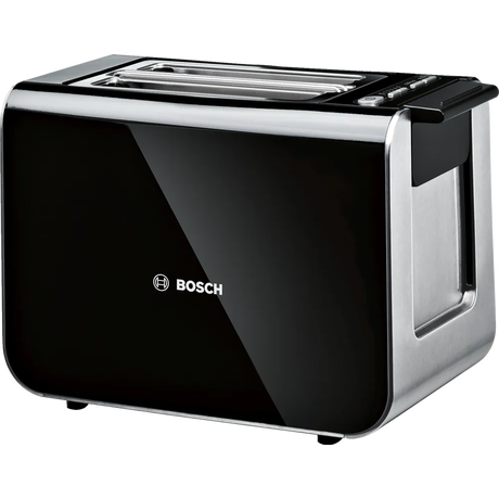 Bosch TAT8613NGB Styline 2 Slice Toaster - Black