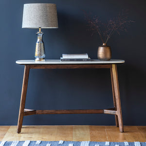 Barcelona Dark Acacia Wood Console Table