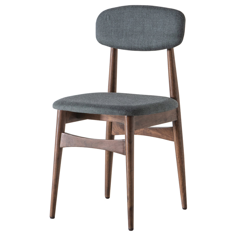 Barcelona Dark Acacia Wood Dining Chair (Set of 2)