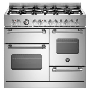 Bertazzoni MAS106L3EXC Master 100cm Dual Fuel Range Cooker - Stainless Steel