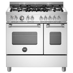 Bertazzoni MAS95C2EXC Master 90cm Dual Fuel Range Cooker - Stainless Steel