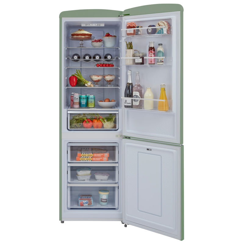 CDA Florence Meadow Retro Fridge Freezer