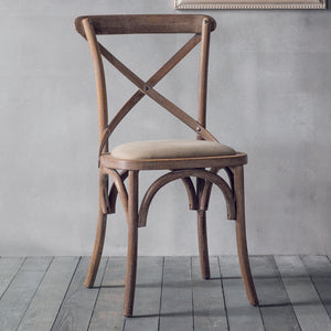 Cafe Oak Dining Chair - Natural (Set of 2)