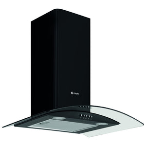 Caple CGC611BK 60cm Chimney Cooker Hood