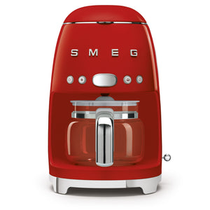 Smeg DCF02RDUK 50's Retro Style Drip Filter Coffee Machine