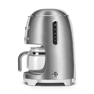 Smeg DCF02SSUK 50's Retro Style Drip Filter Coffee Machine - Stainless Steel
