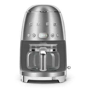 Smeg DCF02SSUK 50's Retro Style Drip Filter Coffee Machine - Stainless Steel