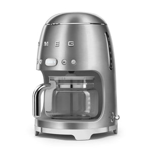 Smeg DCF02SSUK 50's Retro Style Drip Filter Coffee Machine - Stainless Steel