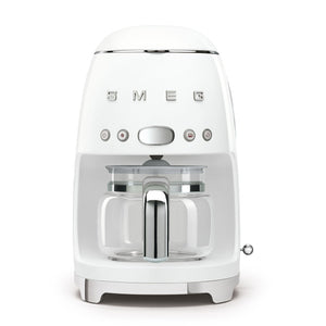 Smeg DCF02WHUK 50's Retro Style Drip Filter Coffee Machine