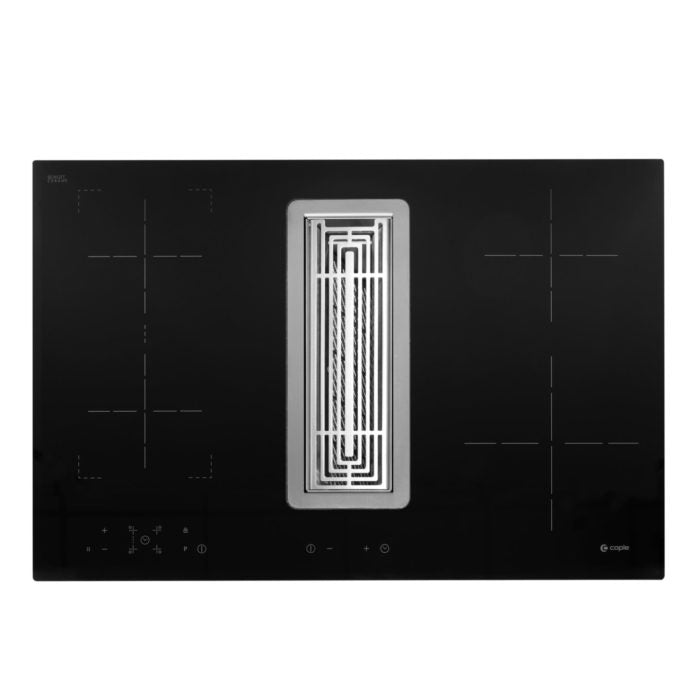 Caple DD780BK 78cm Induction Venting Hob