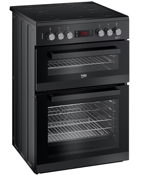Beko EDC634K 60cm Electric Double Oven Freestanding Cooker