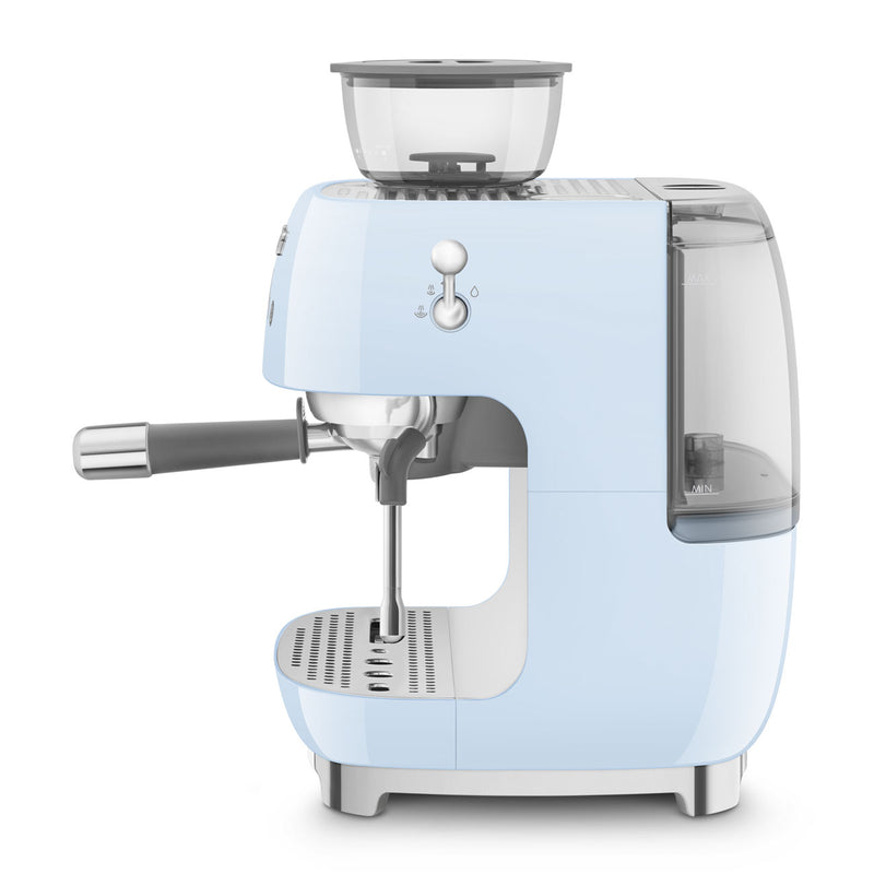 Smeg EGF03PBUK Espresso Coffee Machine - Pastel Blue