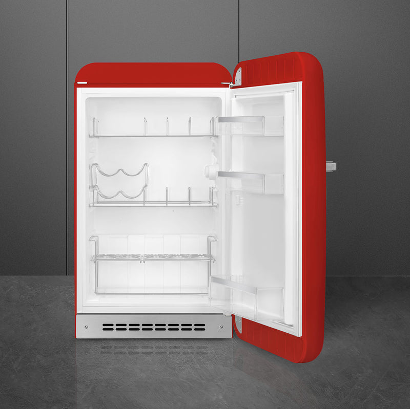 Smeg FAB10HRRD5 50's Retro Style Larder Fridge - Red
