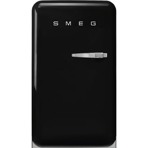 Smeg FAB10LBL6 50's Retro Style Fridge with Ice Box - Black