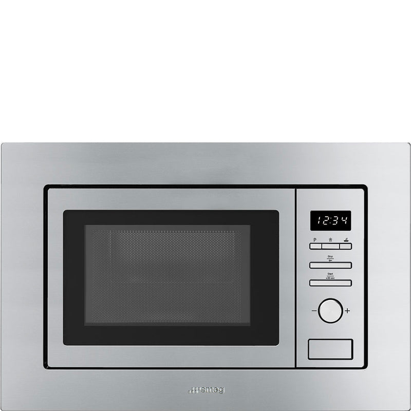 Smeg FMI020X Built In Microwave with Grill