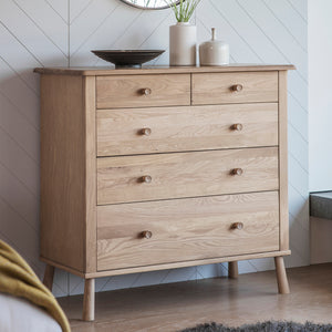 Wycombe Light Oak Chest of Drawers