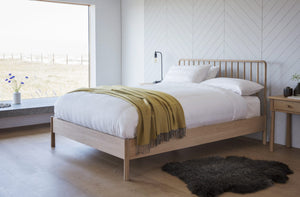 Wycombe Light Oak Double Bed