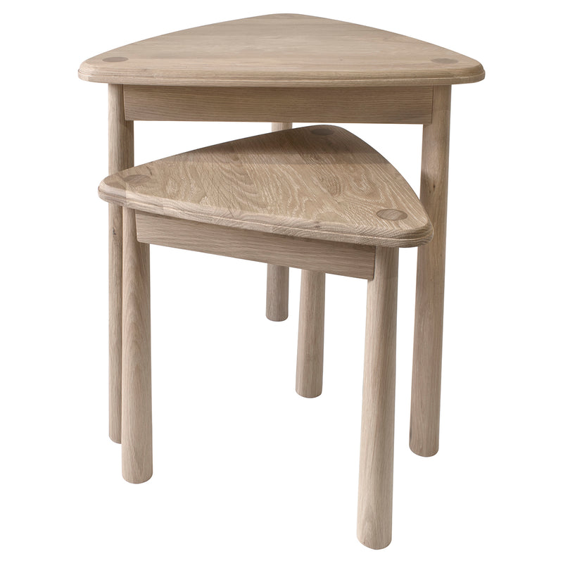 Wycombe Light Oak Nest of 2 Tables