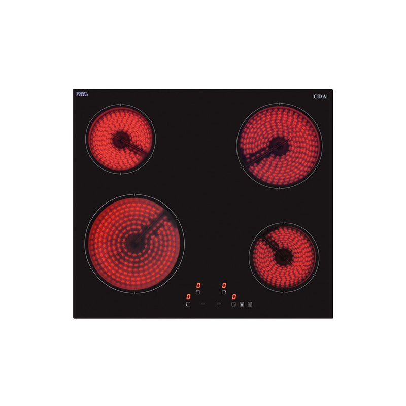 CDA HC6621FR 58cm Ceramic Hob