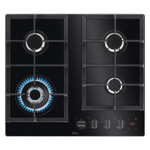 AEG HKB64450NB 59cm Gas Hob