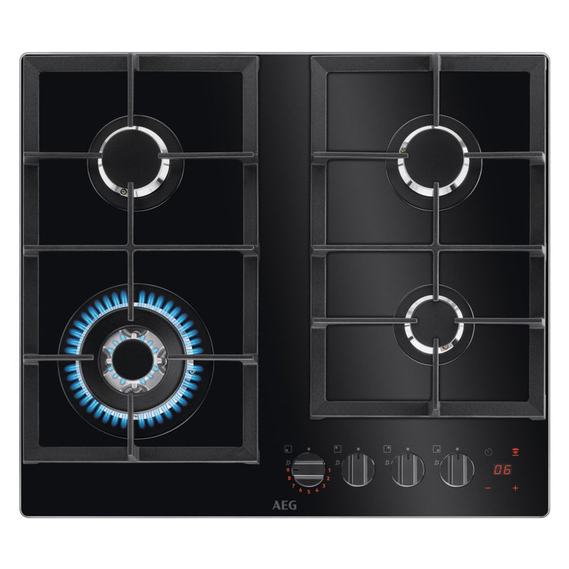AEG HKB64450NB 59cm Gas Hob