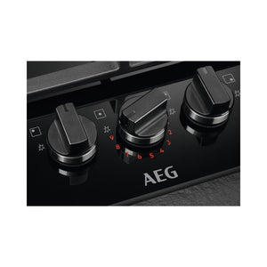 AEG HKB95450NB 88cm Gas Hob