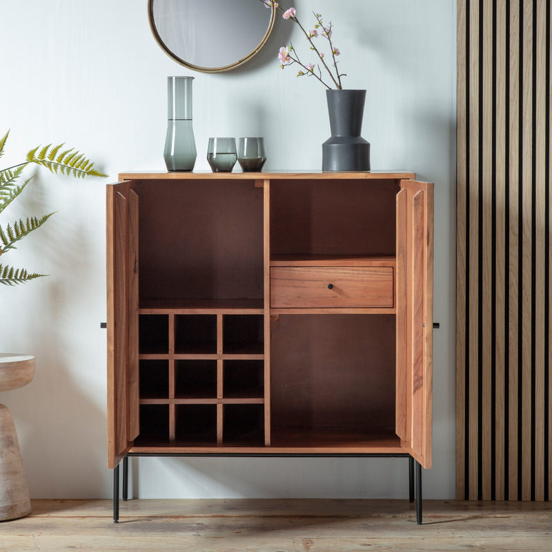 Oklahoma Acacia Wood Sideboard