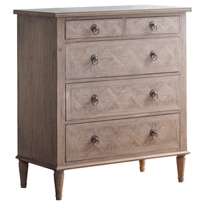 Mustique Mindy Ash 5 Drawer Chest