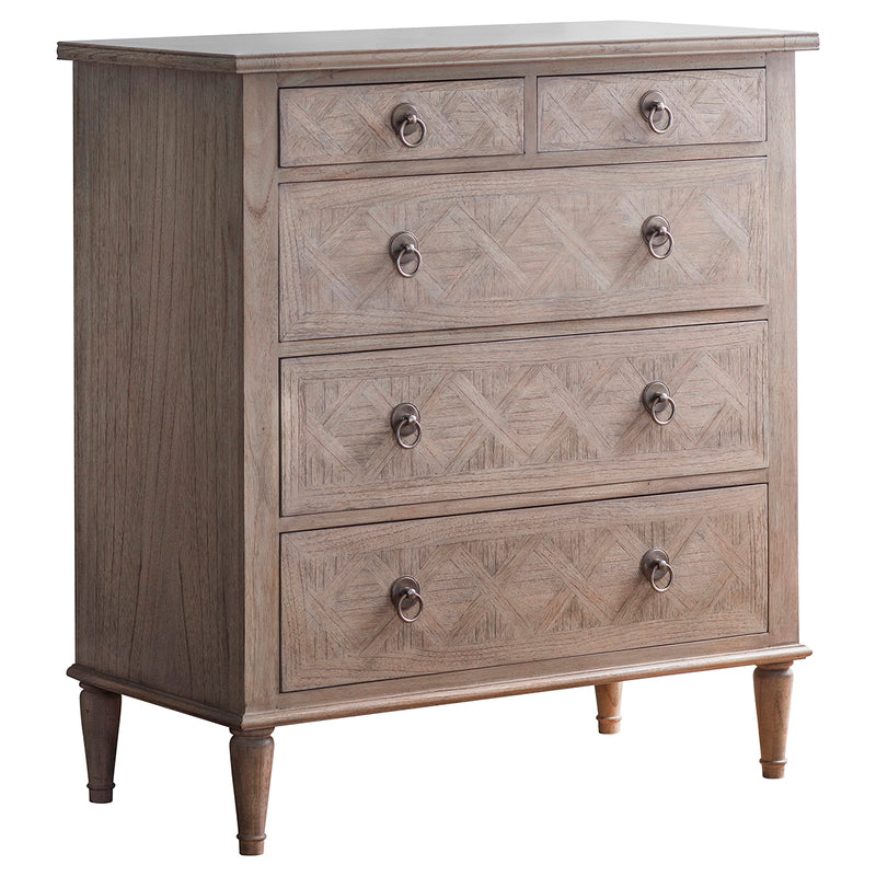 Mustique Mindy Ash 5 Drawer Chest
