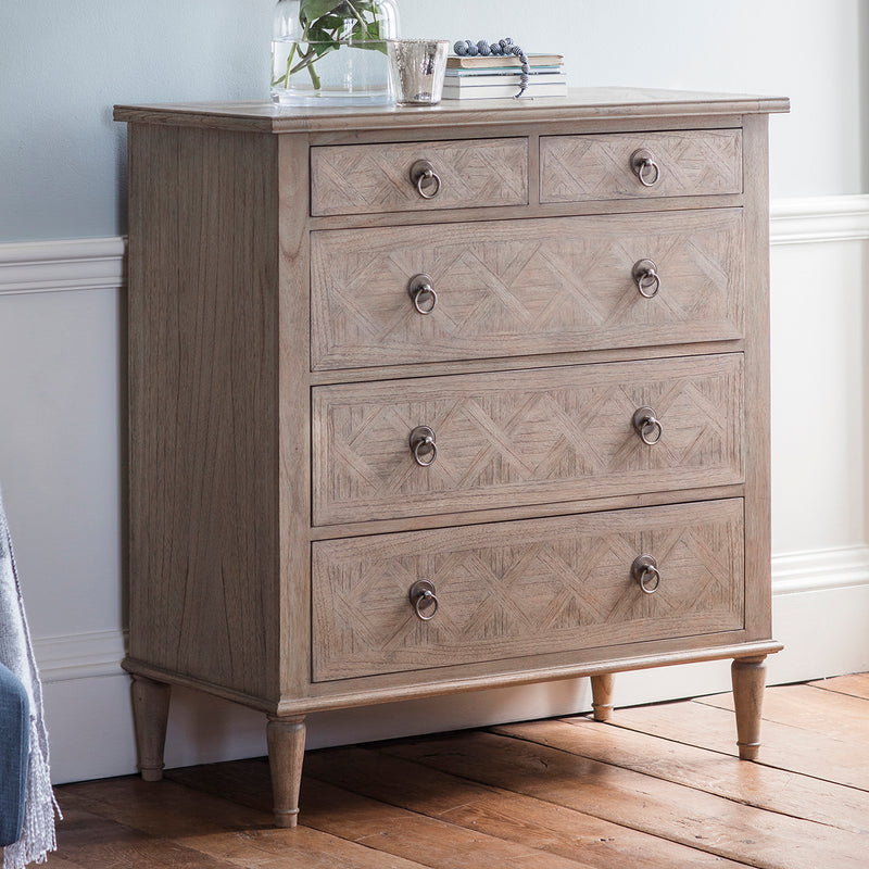 Mustique Mindy Ash 5 Drawer Chest