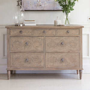 Mustique Mindy Ash 7 Drawer Chest