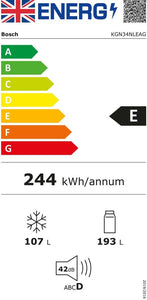 Bosch KGN34NLEAG Fridge Freezer