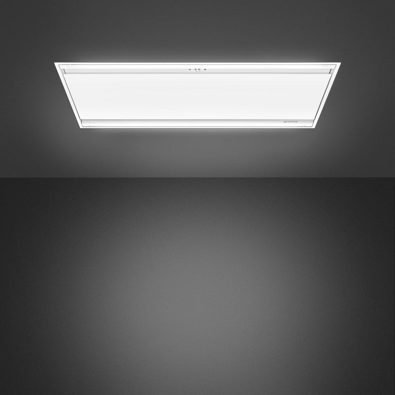 Smeg KLT120LWHS 120cm Ceiling Cooker Hood