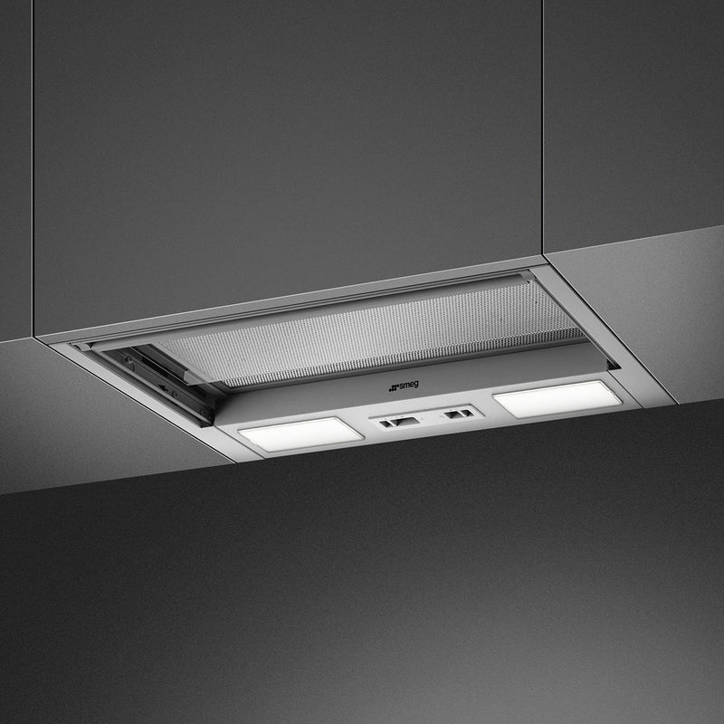 Smeg KSET56LX3 56cm Telescopic Cooker Hood