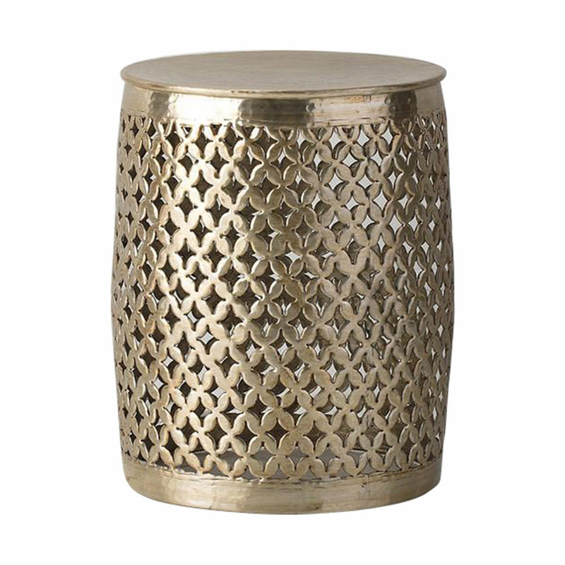 Khalasar Metal Side Table - Gold