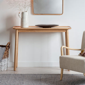 Kingham Light Oak Console Table