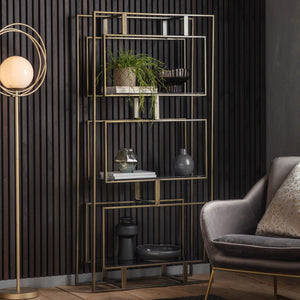 Thornton Metal Display Unit - Bronze
