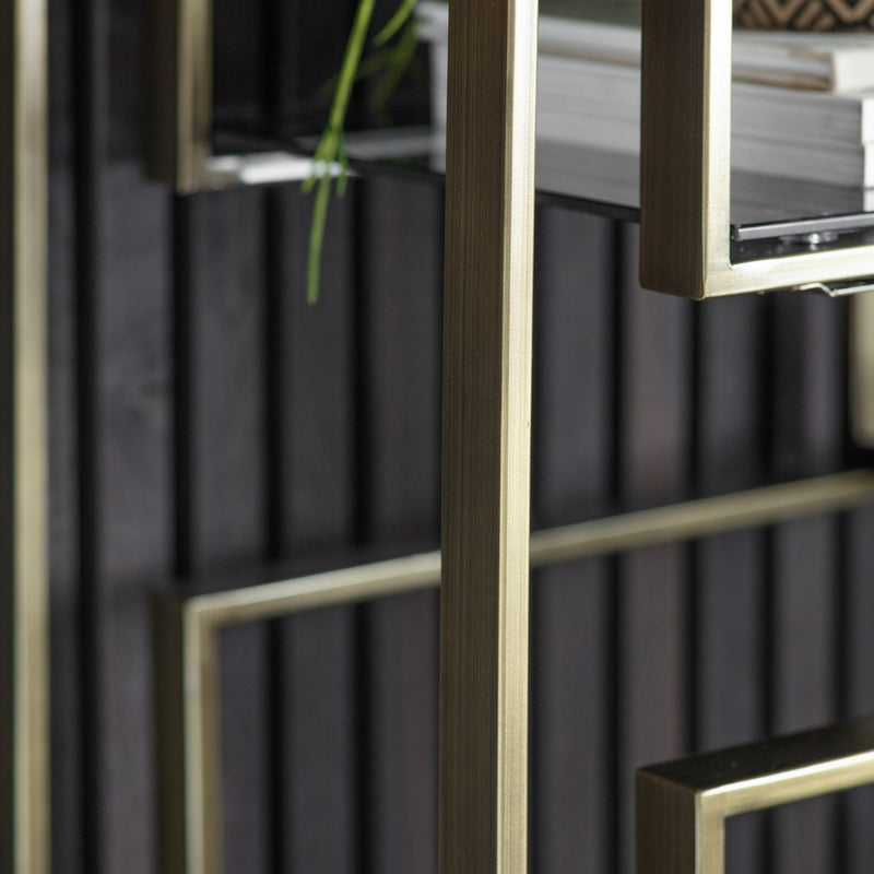 Thornton Metal Display Unit - Bronze