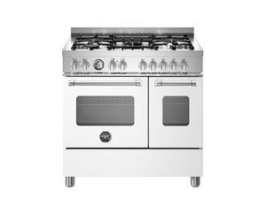 Bertazzoni MAS95C2EBIC Master 90cm Dual Fuel Range Cooker - White