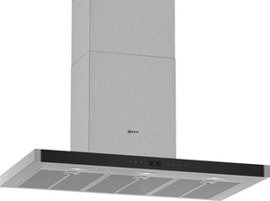 Neff D95BMP5N0B 90cm Box Chimney Cooker Hood