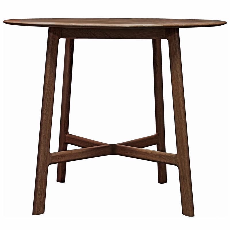 Madrid 100cm Dark Oak Round Dining Table