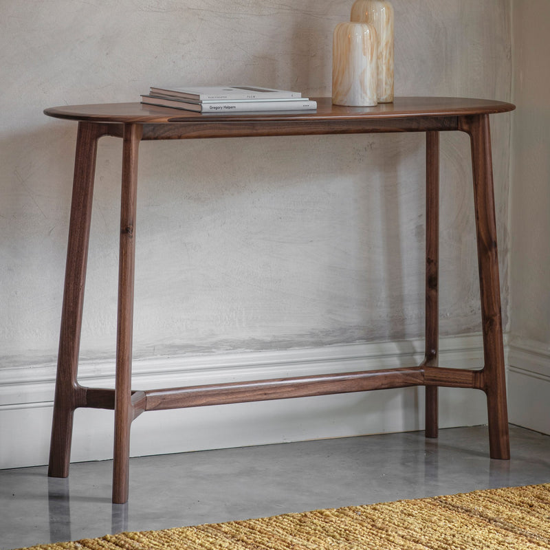 Madrid Dark Walnut Console Table