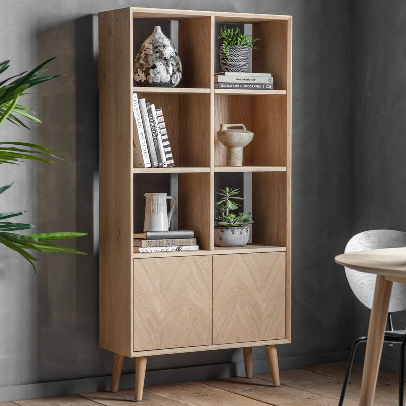 Milano Light Oak Display Unit