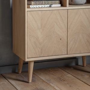 Milano Light Oak Display Unit