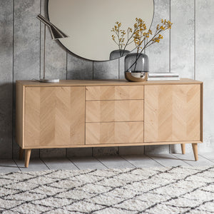 Milano Light Oak Sideboard