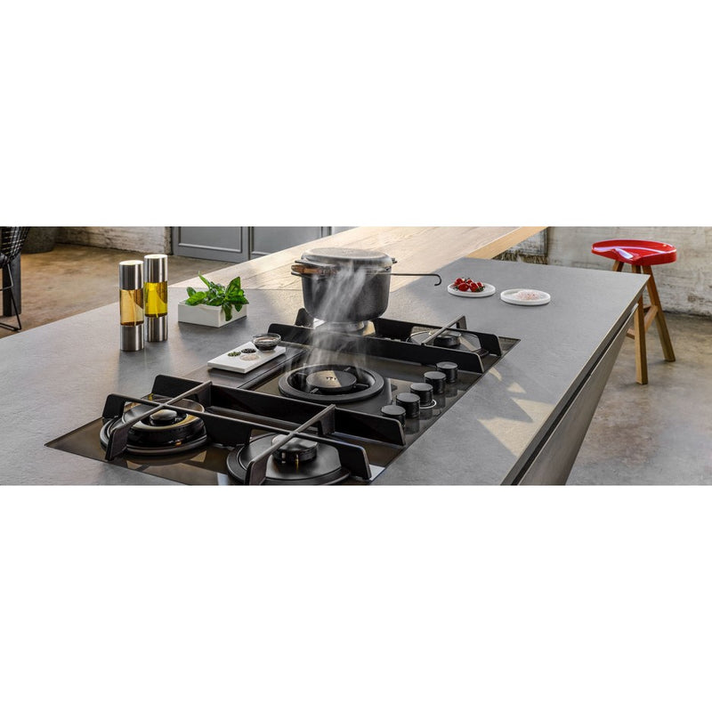 Elica Nikola Tesla NT-FLAME-GR-DO 88cm Venting Gas Hob
